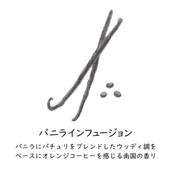 オードパルファン(ジェル香水)バニラインフュージョン 9g